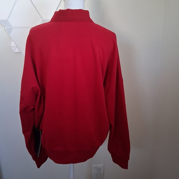 Pomander Place Red Bode Polo Sweatshirt SZ Large NWT - Picture 5 of 12